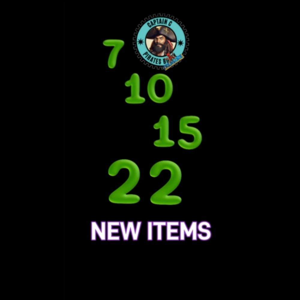 $22 CAPTAIN C SHOP NEW STUFF SHOW